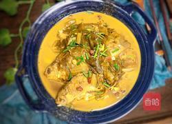 酸菜炖鲫鱼的做法图解11