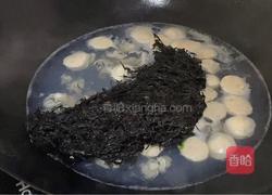 紫菜丸子海蛎汤的做法图解5