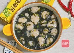 紫菜丸子海蛎汤的做法图解10