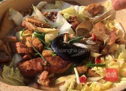 白菜炖豆渣的做法图解11