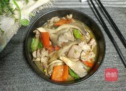 平菇炒肉的做法图解12