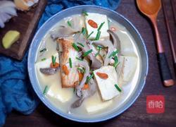 平菇豆腐清炖鱼汤的做法图解15