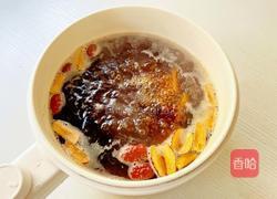 红糖姜枣奶茶的做法图解5