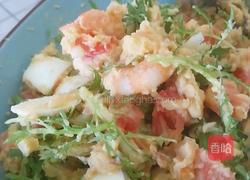 土豆泥青菜沙拉的做法图解7