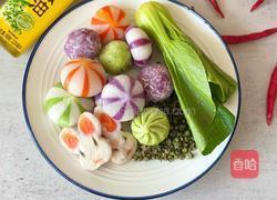 水晶丸子火锅的做法图解1