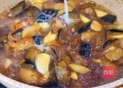 茄子茭白炖肉的做法图解14