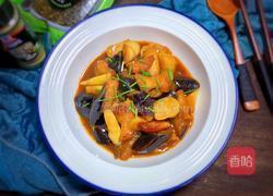 茄子茭白炖肉的做法图解17