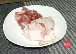 茄子茭白烧肉的做法图解3