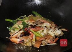 炒螃蟹的做法图解5