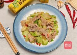 儿菜炒肉片的做法图解10