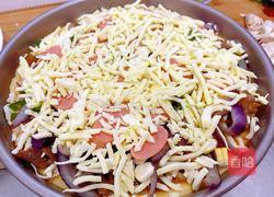 自制肥牛卷香肠披萨的做法图解13