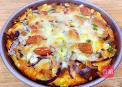 自制肥牛卷香肠披萨的做法图解16