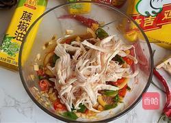 酸辣鸡肉丝的做法图解5