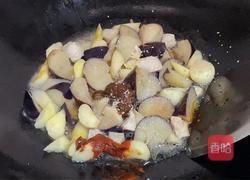 茭白茄子焖肉的做法图解10