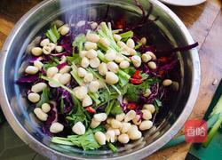 凉拌花生香芹紫甘蓝的做法图解4