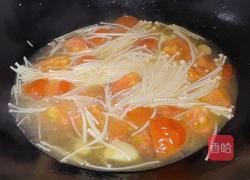 金针菇番茄汤的做法图解9
