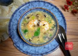 鲜虾木耳小米粥的做法图解13