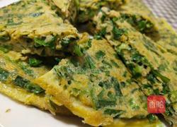 韭菜玉米鸡蛋饼的做法图解9