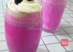 火龙果奶盖奶昔的做法图解7