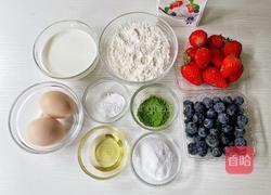 圣诞树松饼蛋糕的做法图解1