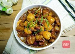 鹌鹑蛋焖肉的做法图解16