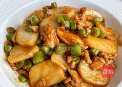 红烧豆角年糕的做法图解10