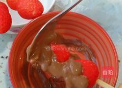 巧克力草莓的做法图解4