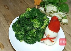 西兰花土豆泥圣诞树的做法图解9