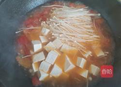 番茄金针菇豆腐汤的做法图解8