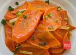 清炒胡萝卜的做法图解7