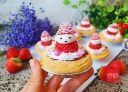 圣诞老人蛋挞的做法图解13