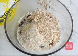 椰香燕麦饼的做法图解3
