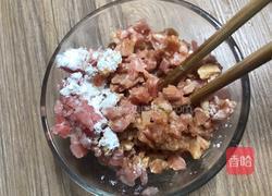 茼蒿肉末小米粥的做法图解2