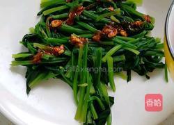 麻酱菠菜的做法图解4