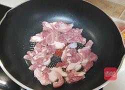 豆角焖卷子的做法图解4