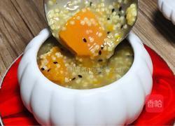 芝麻南瓜小米粥的做法图解8