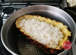 干蒸菠萝米饭的做法图解4