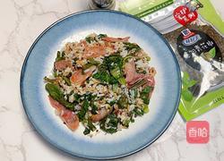 腊肠炒谷物饭的做法图解11