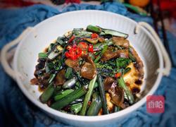 腊肉炒菜苔的做法图解8