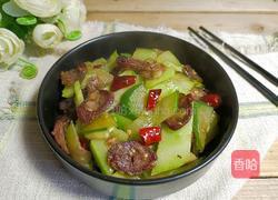 香肠炒黄瓜的做法图解10