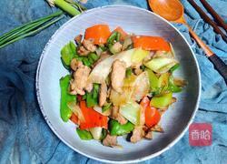 大葱青椒炒肉的做法图解10