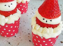 小雪人纸杯蛋糕