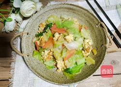 包菜胡萝卜炒鸡蛋的做法图解13