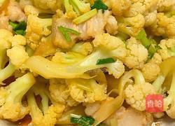 家常烧花菜的做法图解10