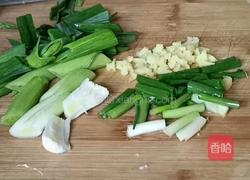 口蘑腊味豆腐的做法图解4