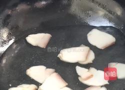 口蘑腊味豆腐的做法图解5