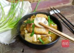 口蘑腊味豆腐的做法图解12