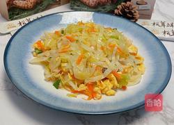 包菜胡萝卜炒鸡蛋的做法图解12