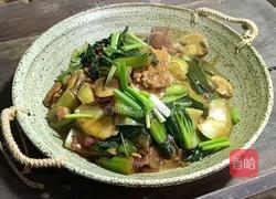 口蘑豆腐炖白菜的做法图解13