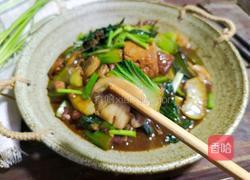 口蘑豆腐炖白菜的做法图解14